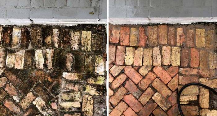 How to Clean Brick Pavers (And My Love/Hate Relationship with Pressure ...